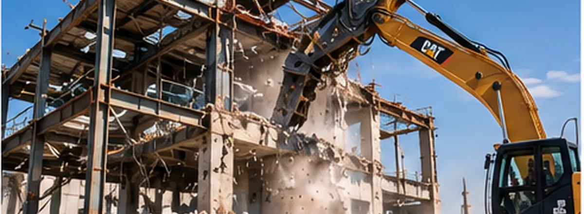 Industrial structure demolition