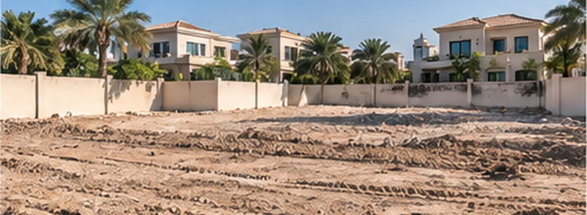 Residential demolition site clearance