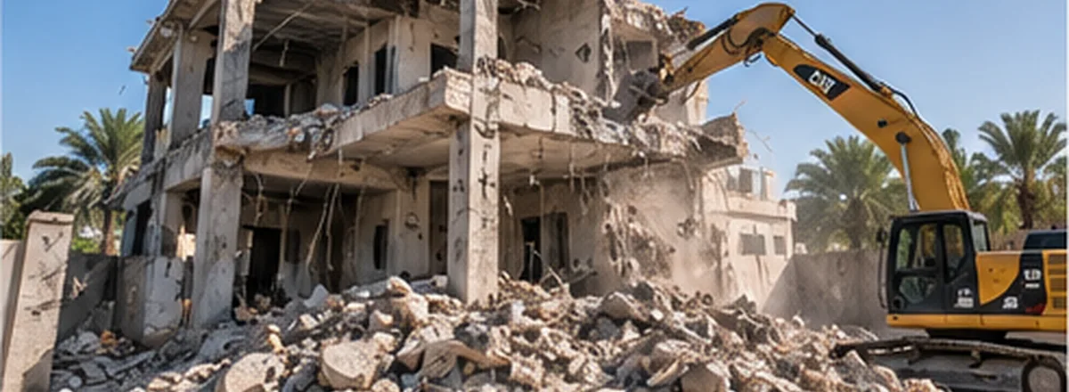 Residential structural demolition